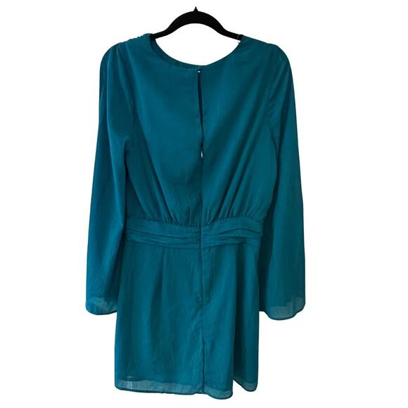 Jessica Simpson “Amella” Dress Ocean Depths - NWT & Bell Sleeve Babe Vibes 💃💙 - Picture 5 of 13
